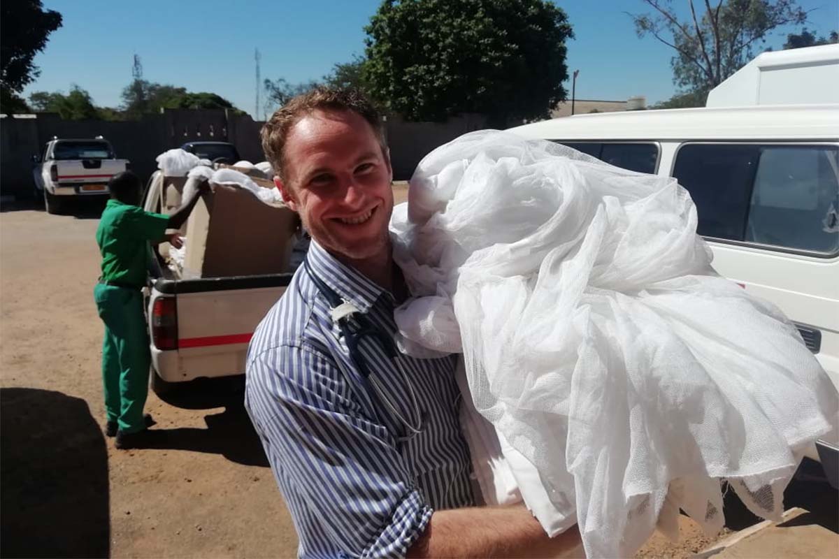 Linen Donation to Local Hospital