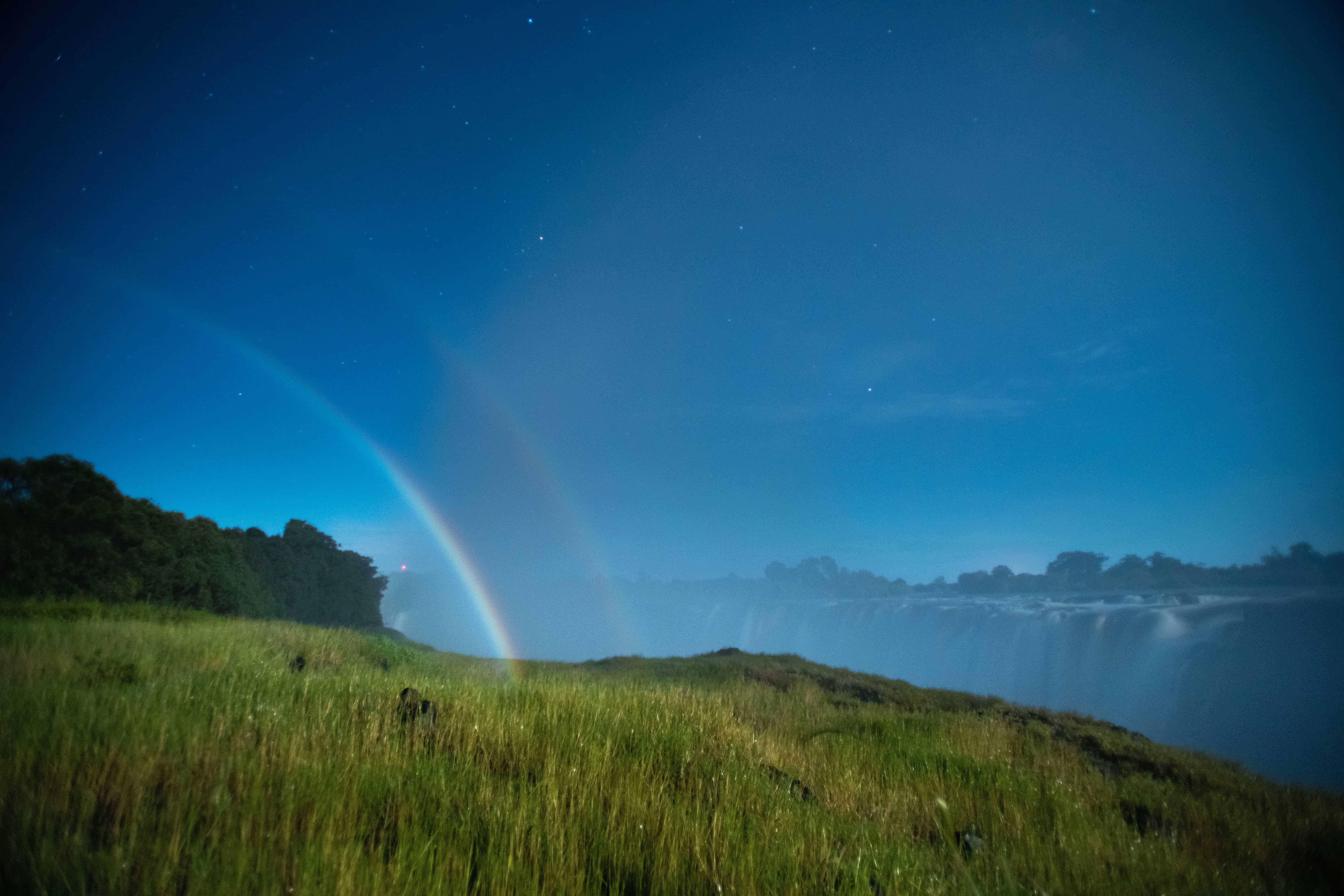 The Legendary Victoria Falls Lunar Rainbows